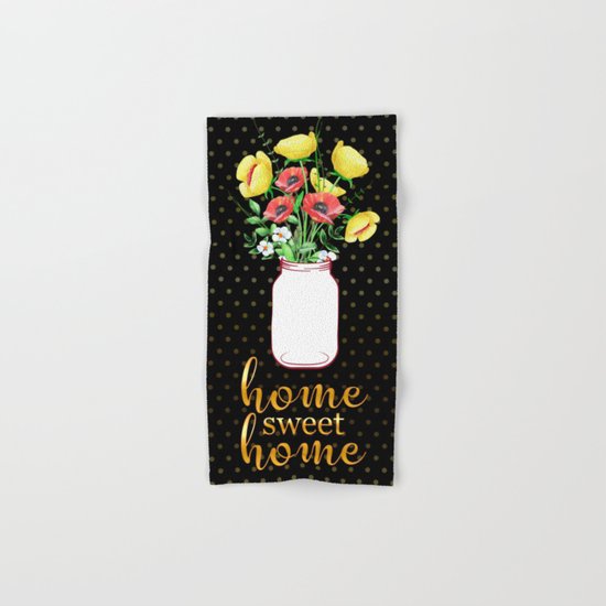 Mason Jar #3 Hand & Bath Towel
