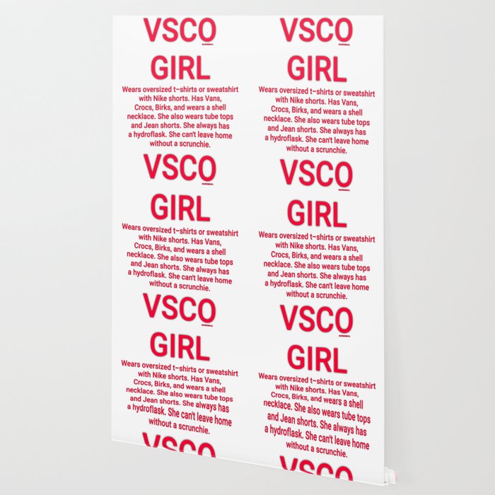 Vsco Girl Description Wallpaper By Steevee1178 Society6