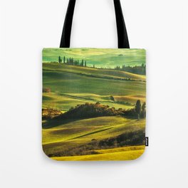 Rolling Hills in Val d'Orcia Tote Bag