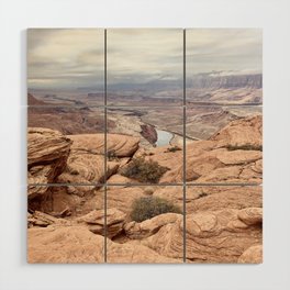 Glen Canyon Cliff Wood Wall Art