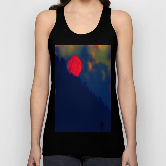 Red Moon Unisex Tank Top