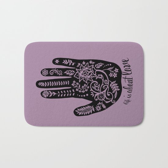Life and Love Bath Mat