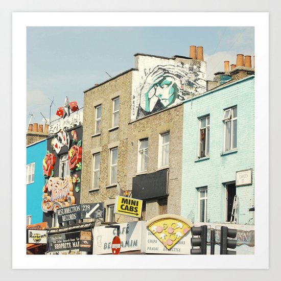 Camden Street Art Print