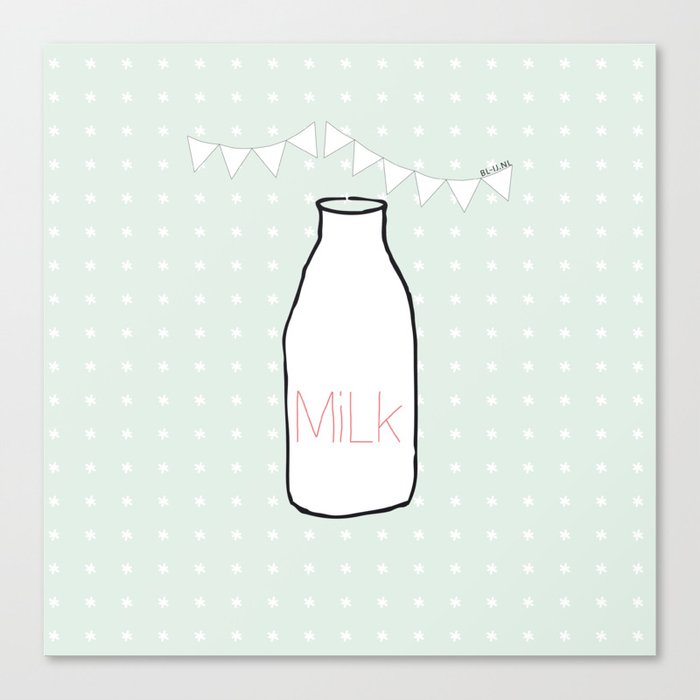 Milk Canvas Print