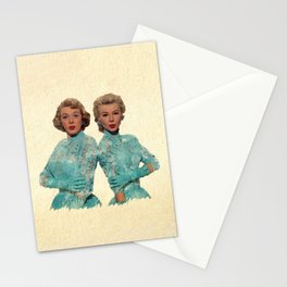 Two Different Faces... (Sisters) Stationery Card