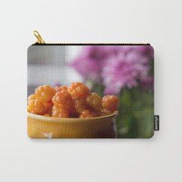 Cloudberry in orange bowl Carry-All Pouch