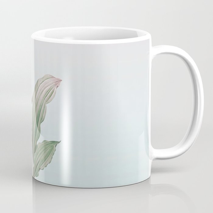 Pastel Pink Tropical Cockatoos Nostalgic Paradise Coffee Mug