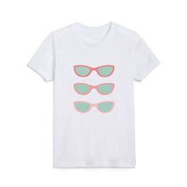 Pink glasses Kids T Shirt