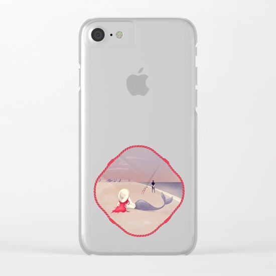 Keep Fishing Clear iPhone Case
