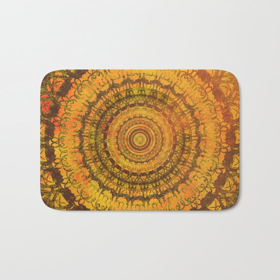 Sun Mandala 5 Bath Mat