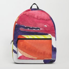 Rainbow Whales Backpack