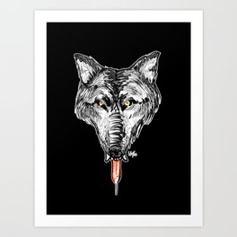 Wolf's Tongue Art Print
