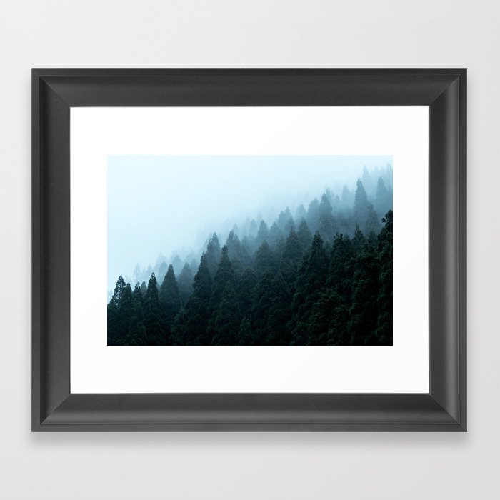 Japanese Forest Framed Art Print
