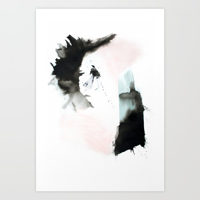 New Day Abstract Painting Art Print By Paigering Society6