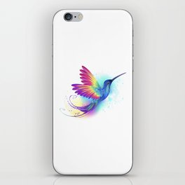 Exotic Rainbow Hummingbird iPhone Skin