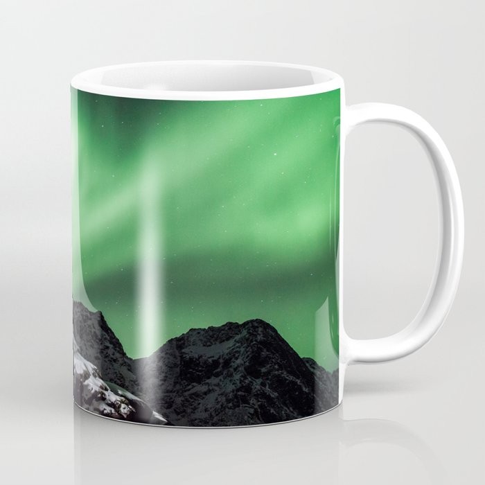 Aurora in Lofoten, Norway (II) Coffee Mug