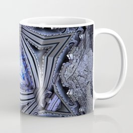 Sacred Geometry Art - Zion HEX - Futuristic City Design Mug