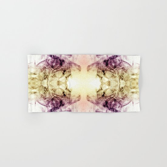 Beautiful Purple Brown Smoky Dust Hand & Bath Towel