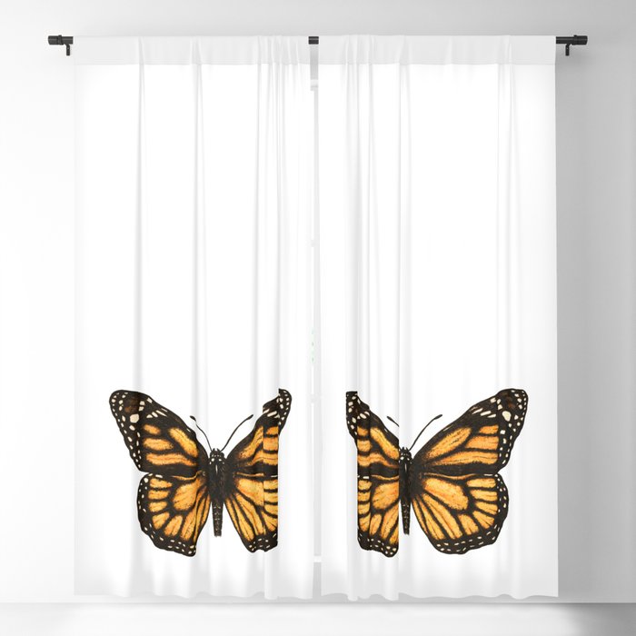 Monarch butterfly Blackout Curtain
