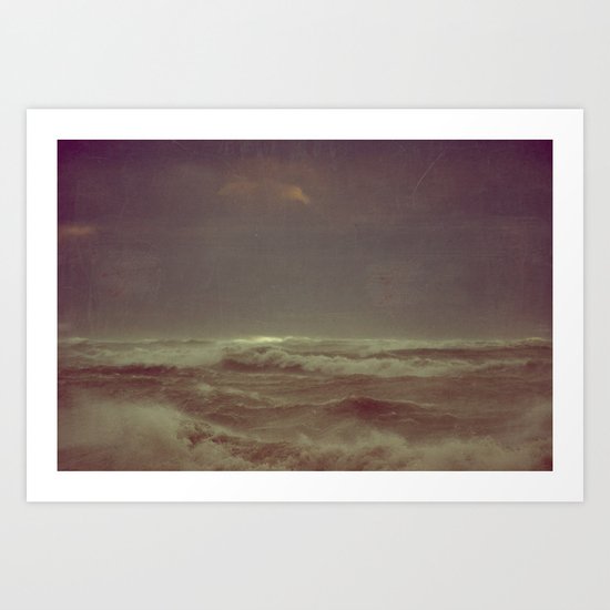 Rough Waters Art Print