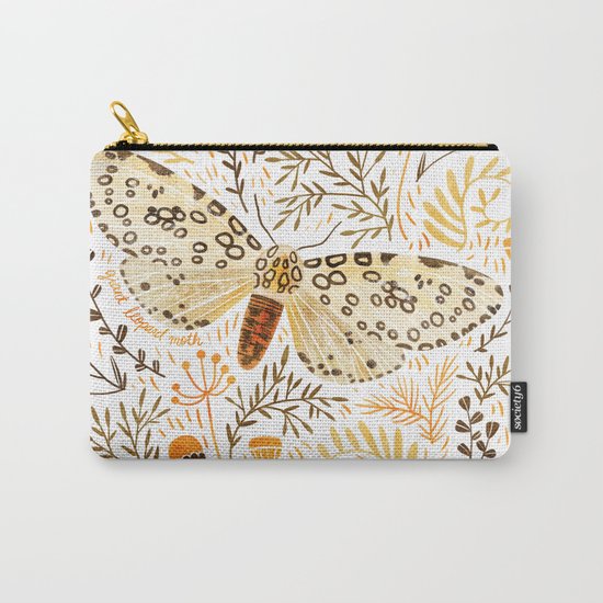 Giant Leopard Moth Carry-All Pouch