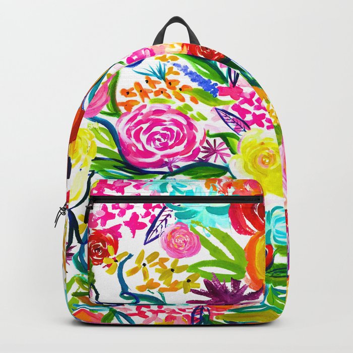 Small hotsell floral backpack