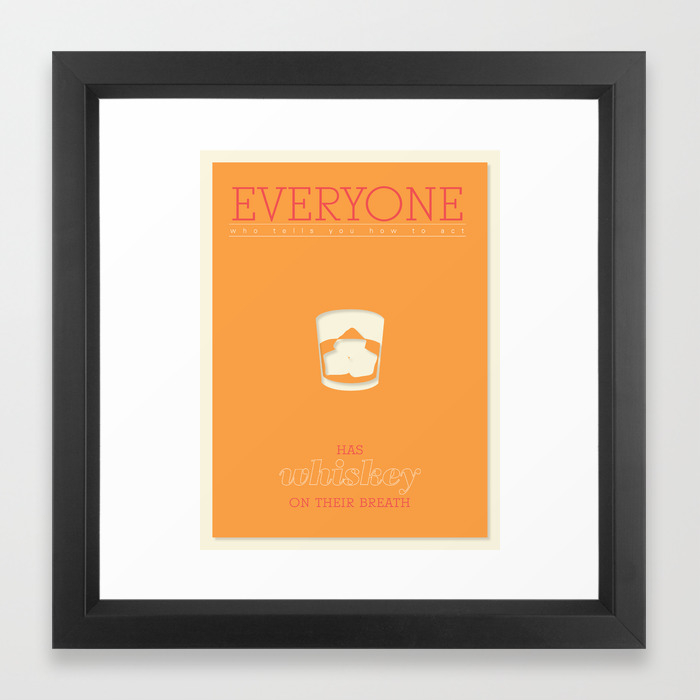 Literary Quote Poster Rabbit Run By John Updike Framed Art Print By Evanbeltran Society6