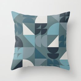 Geometrical modern classic shapes composition 20 Throw Pillow