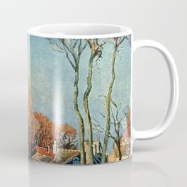 Camille Pissarro - Entree du village de Voisins Coffee Mug