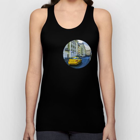Yellow Taxi Unisex Tank Top
