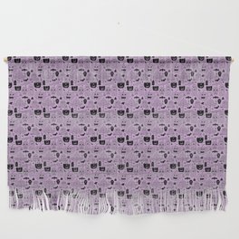 Spooky Halloween in purple Wall Hanging