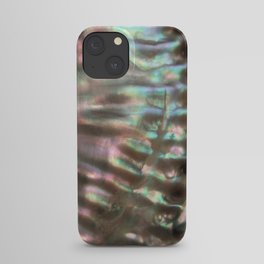 Shimmery Greenish Pink Abalone Mother of Pearl iPhone Case
