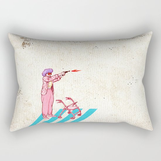 retirement plan Rectangular Pillow