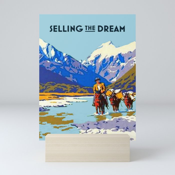 Selling the Dream Mini Art Print