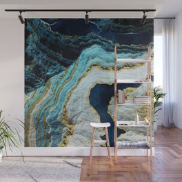 Aerial Ocean Abstract Wall Mural