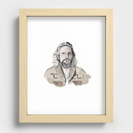The Dude Recessed Framed Print