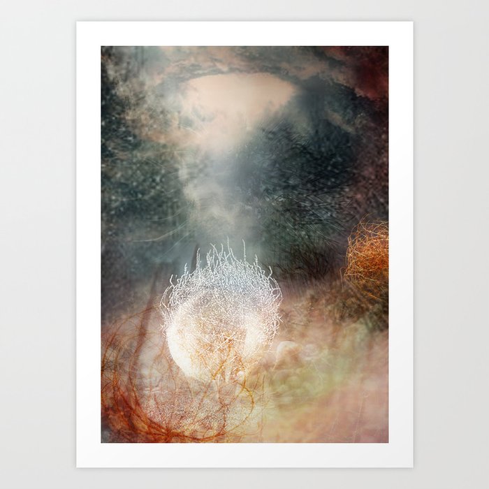 Canto 7 Charybdis by SG Schroeder Art Print