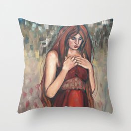 The Wish by Kim Marshall Throw Pillow