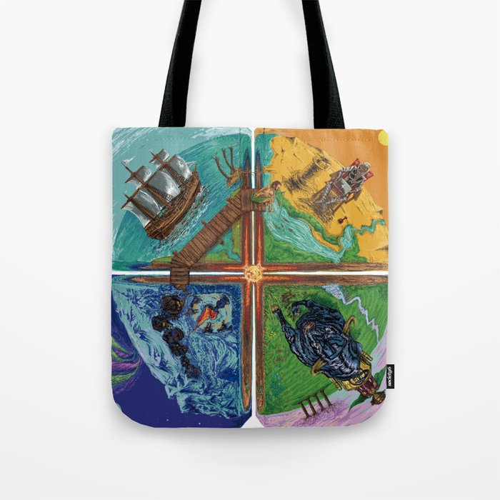 Number Four Tote Bag