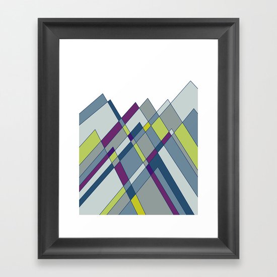 GeoMount Framed Art Print