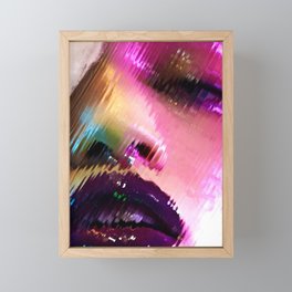 Beauty Blur Framed Mini Art Print