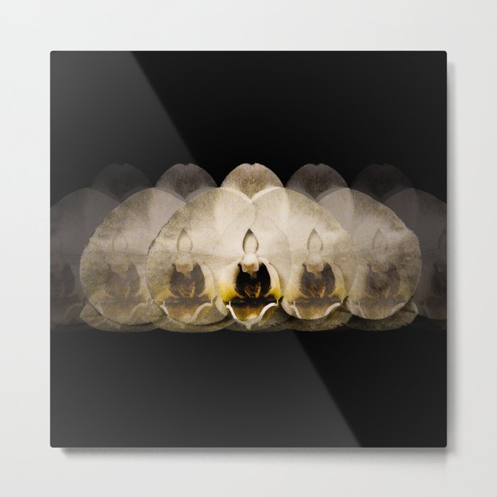 Delusional Orchid Metal Print