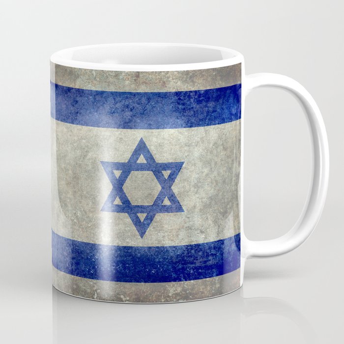 Flag of Israel - grungy Coffee Mug