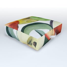 apple mania N.o 1 Outdoor Floor Cushion