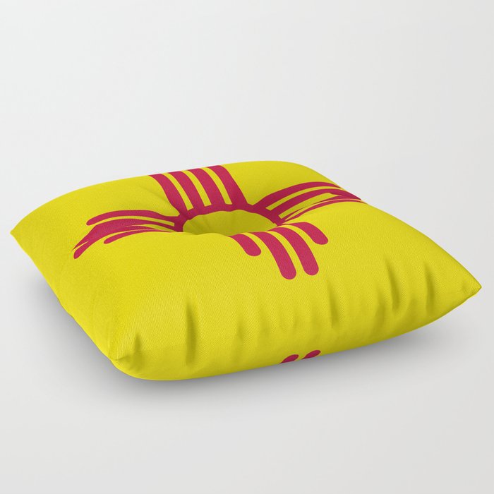 Flag of New Mexico Floor Pillow