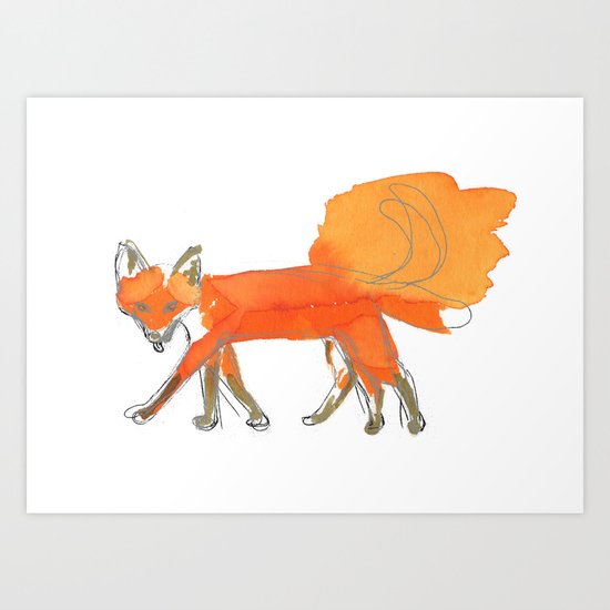 Mitarbeiter des Tages Art Print
