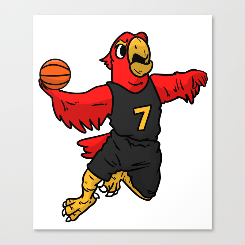 Basketball Sport Basket Ball Gift Canvas Print By Alsterdesignumzu