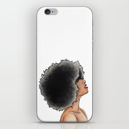 "Breathe in Babe" - Hand Painted Watercolor Design iPhone Skin