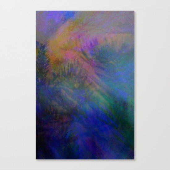 Magical Mystery Lights Canvas Print