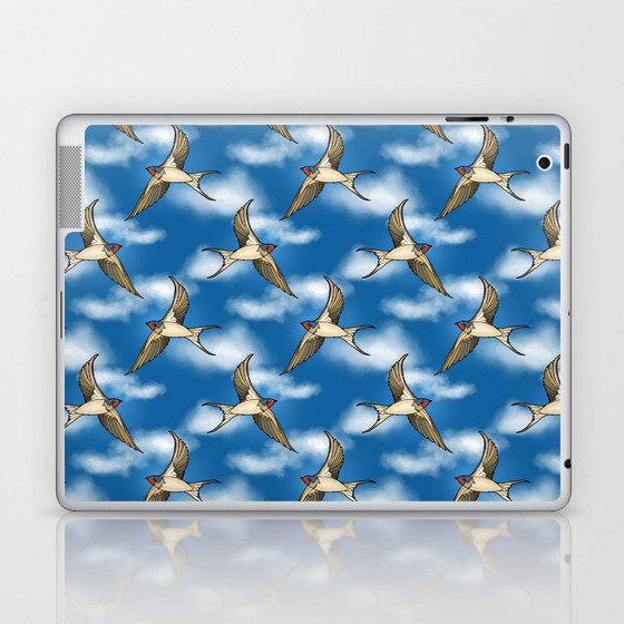 Swallows In the Sky  Laptop & iPad Skin